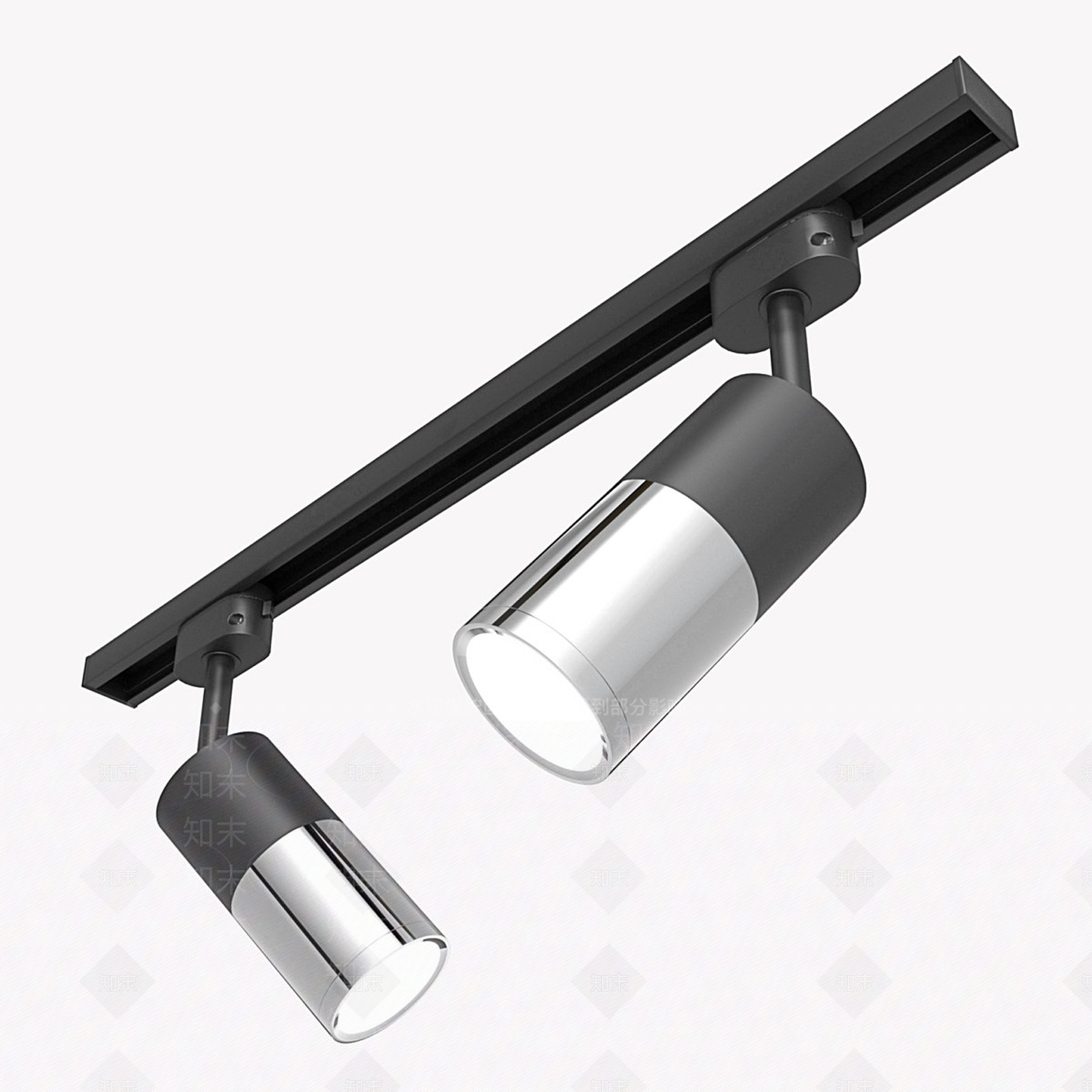 筒灯射灯组合3D模型下载【ID:1190295655】