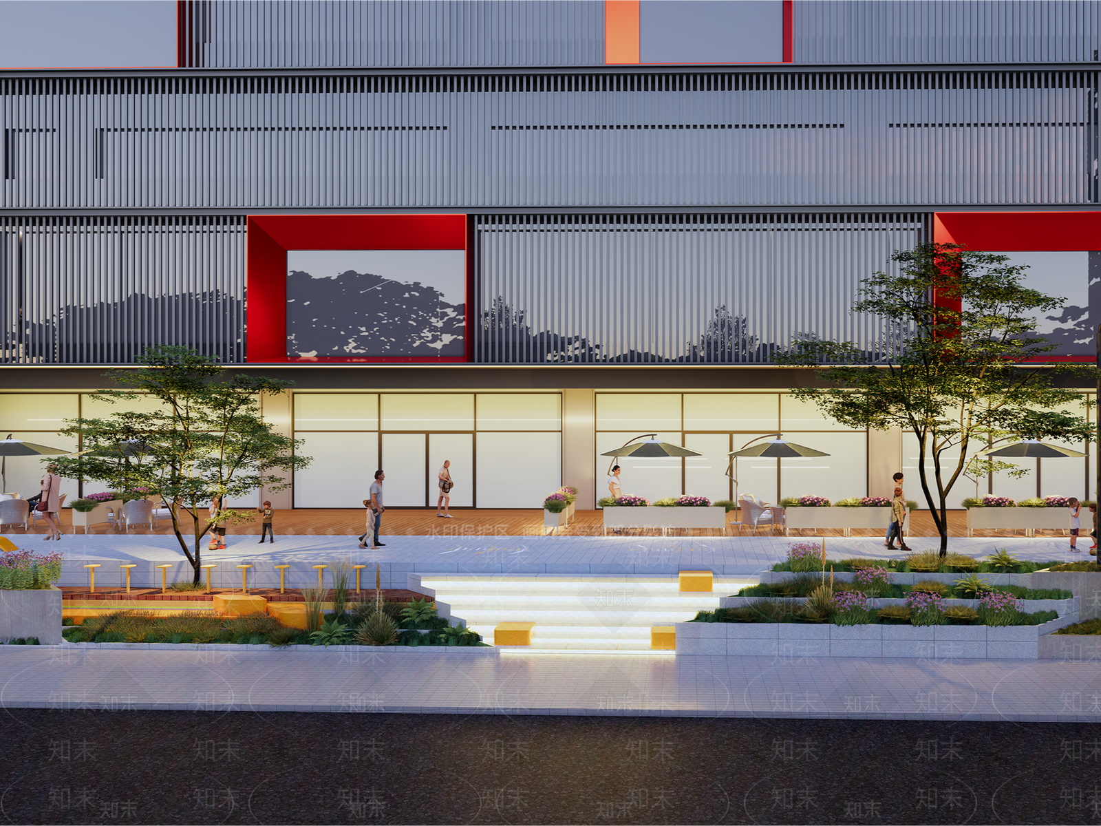 现代简约其他商业建筑SU模型下载【ID:1190305029】