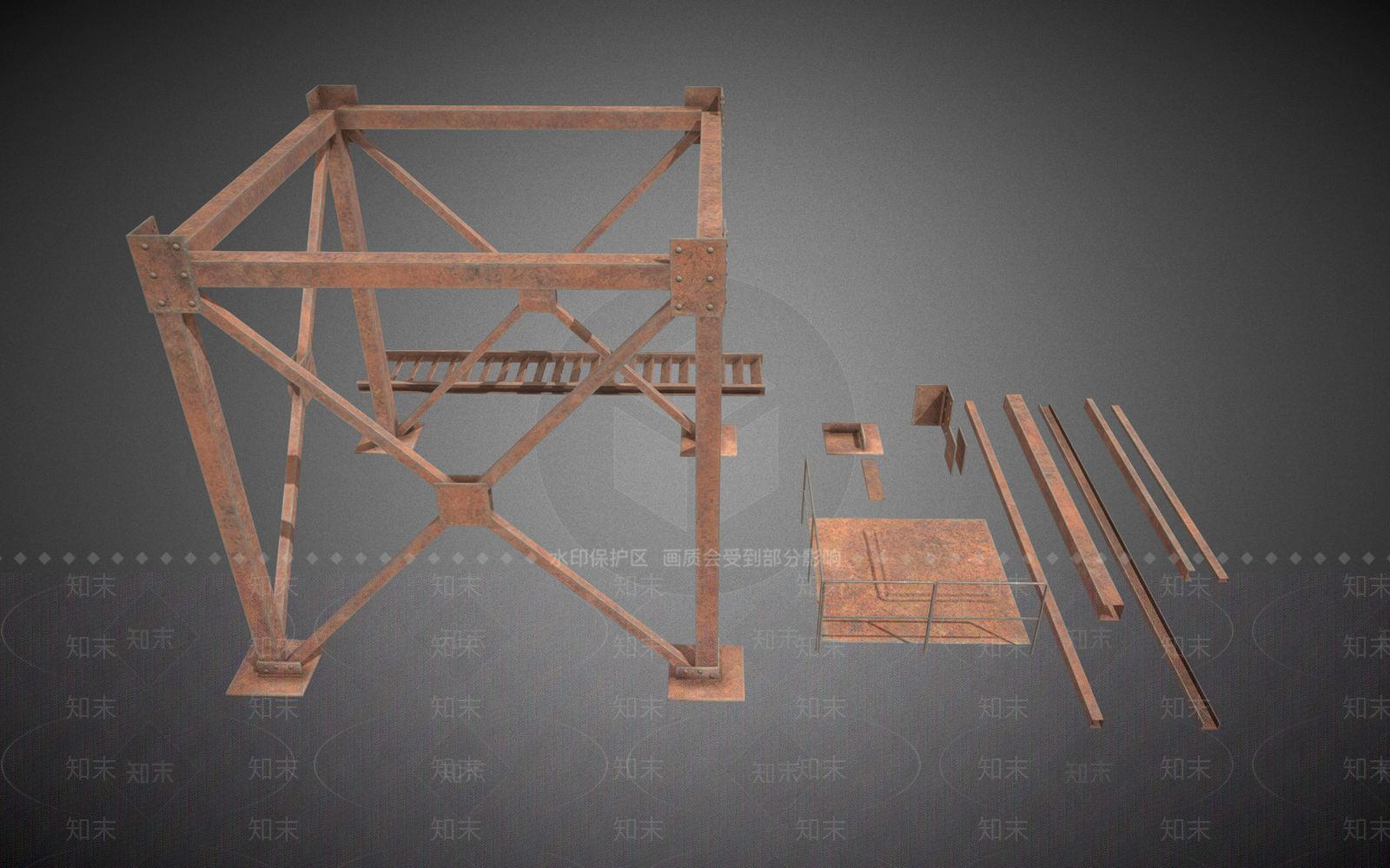 工业设备3D模型下载【ID:1190309882】