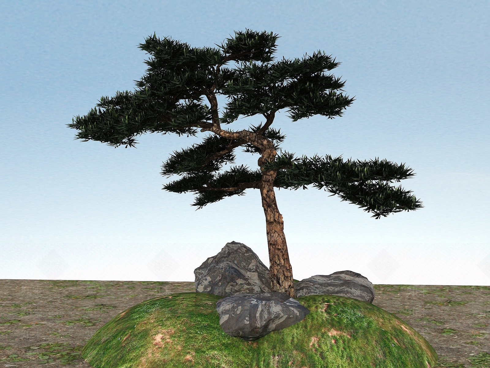 现代办公桌3D模型下载【ID:1190312902】