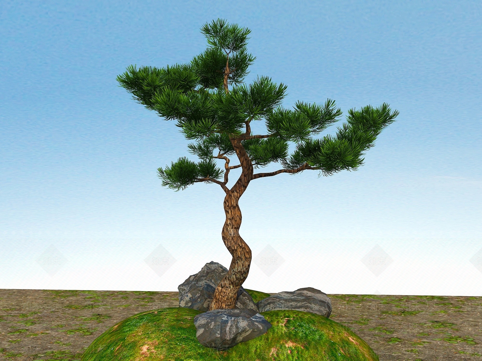 现代办公桌3D模型下载【ID:1190313040】