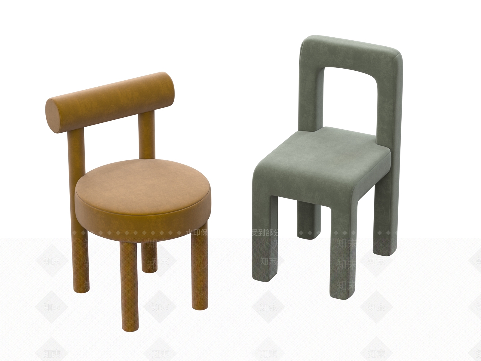 儿童椅3D模型下载【ID:1190313501】