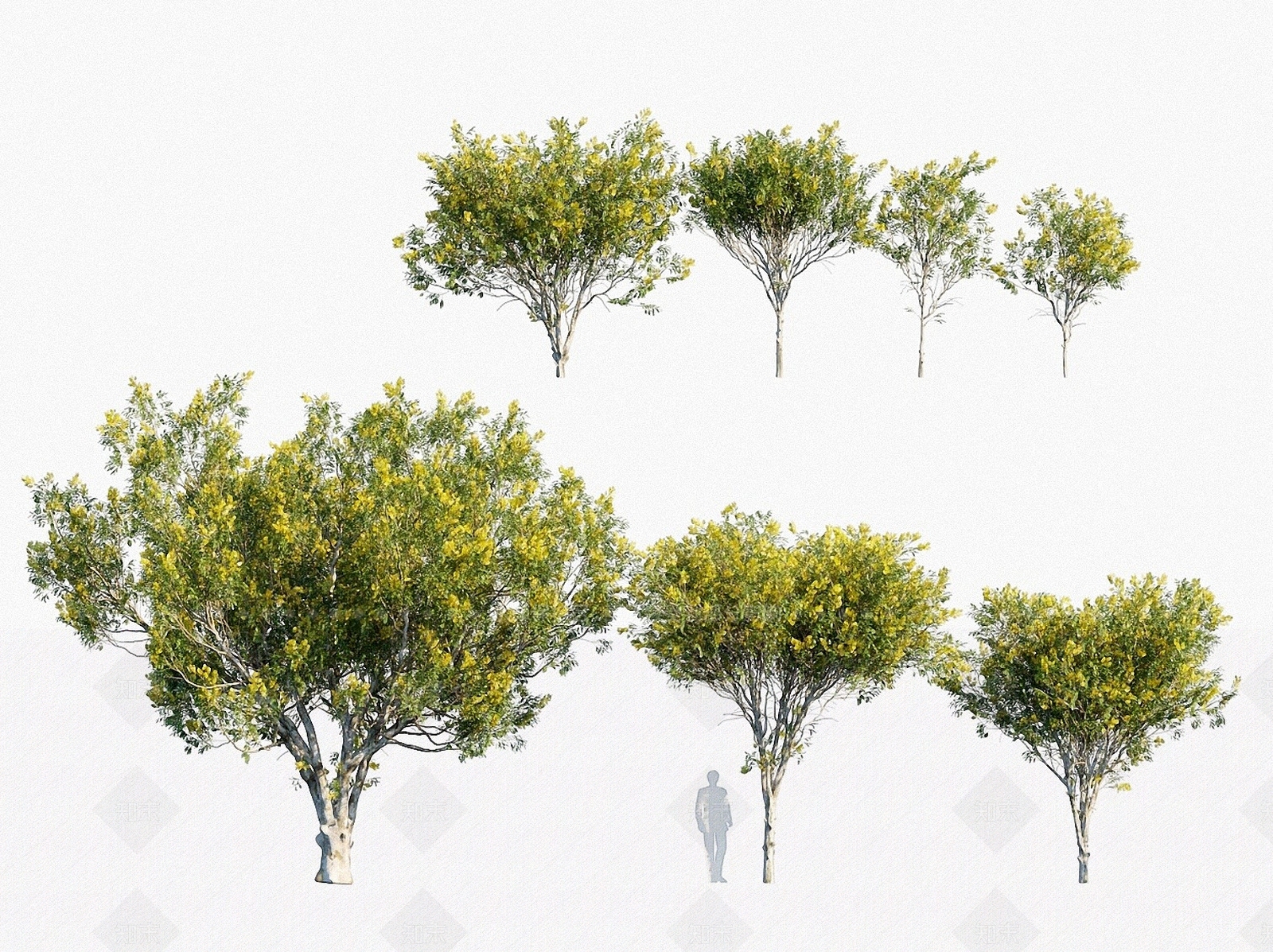 现代办公桌3D模型下载【ID:1190314577】