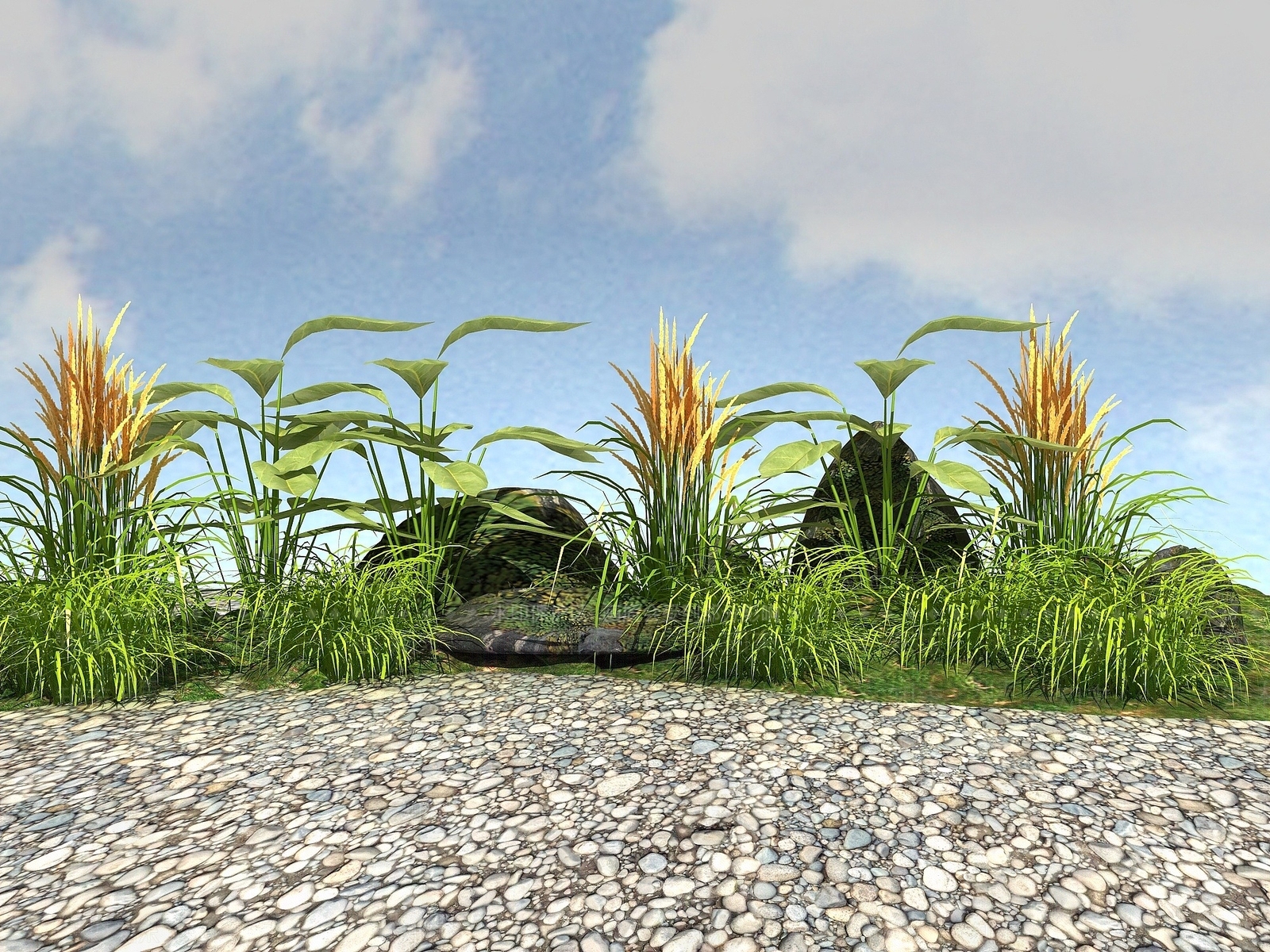现代办公桌3D模型下载【ID:1190316065】