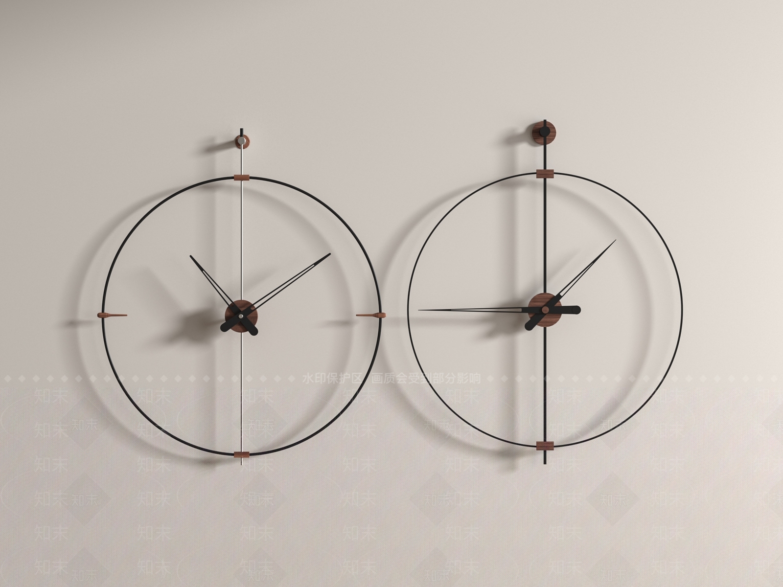 钟表3D模型下载【ID:1190317257】