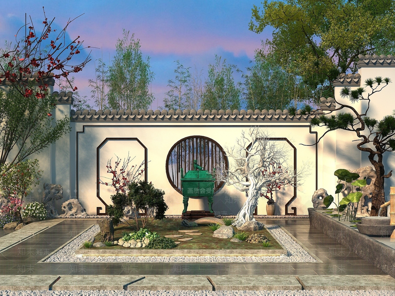 现代其他景观小品3D模型下载【ID:1190318774】