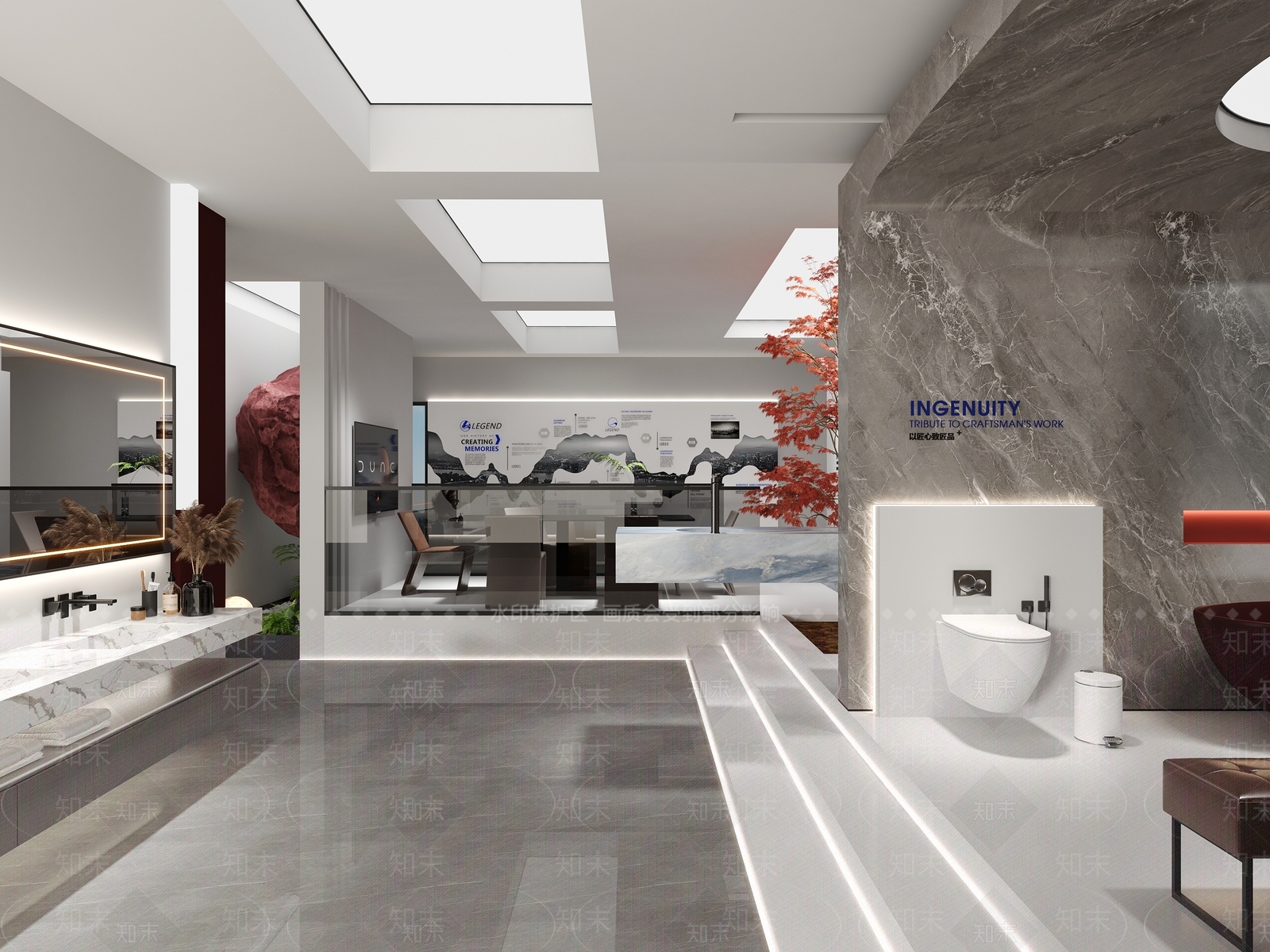 现代家居专卖店3D模型下载【ID:1190322647】