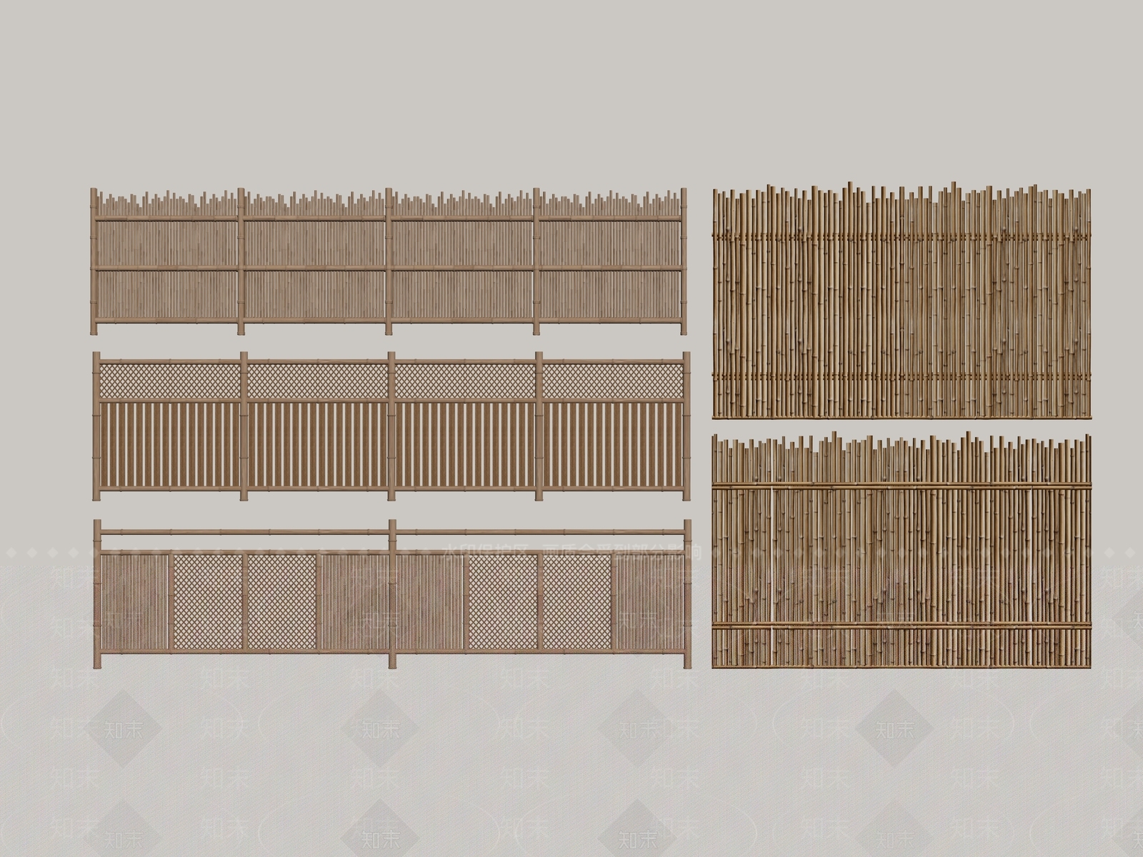 竹子SU模型下载【ID:1190325890】