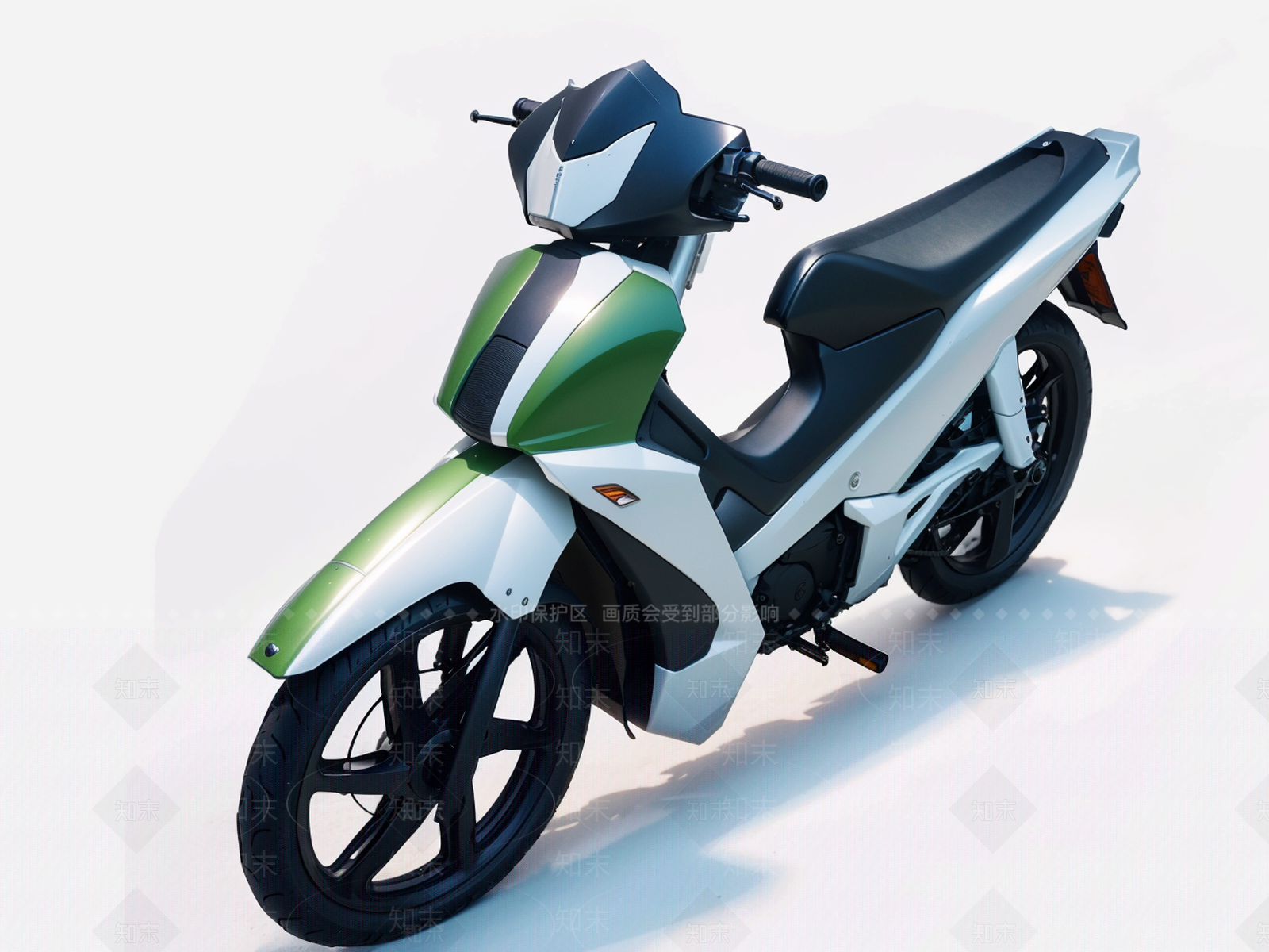 电动车SU模型草图