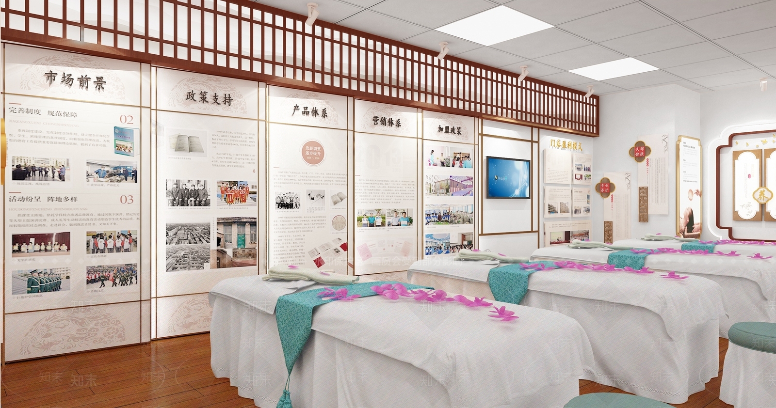 新中式其他商业空间3D模型下载【ID:1190334274】