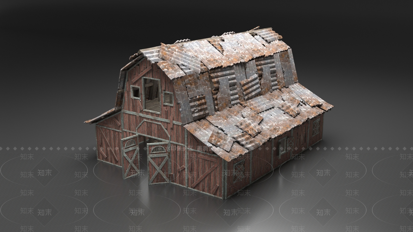 欧式古建3D模型下载【ID:1190335162】