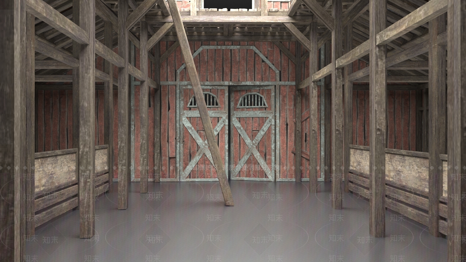 欧式古建3D模型下载【ID:1190335162】