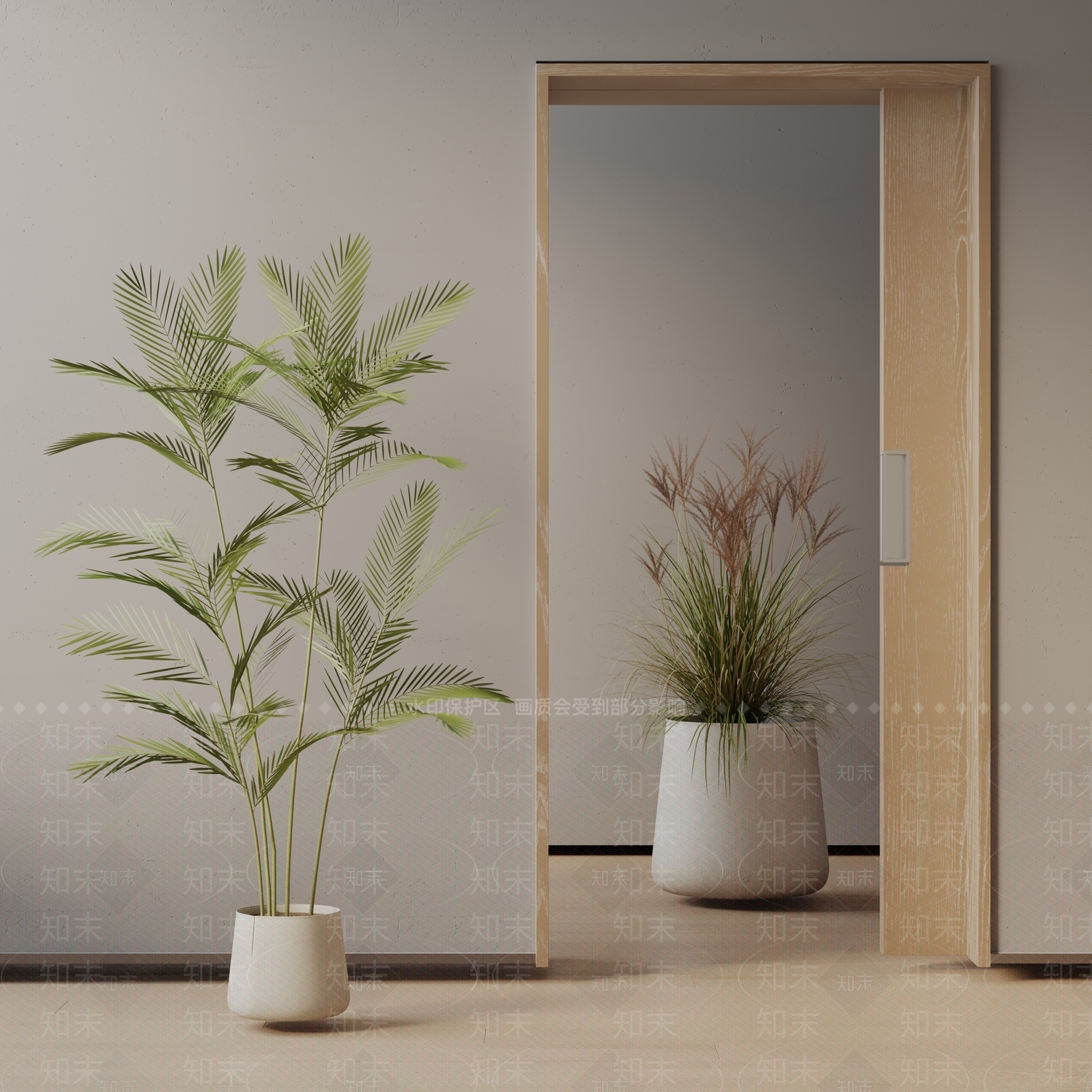 盆栽3D模型下载【ID:1190337681】