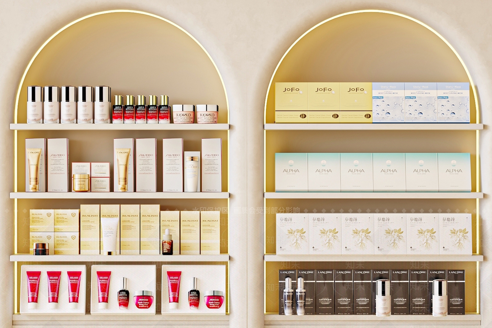 化妆品3D模型下载【ID:1190344026】