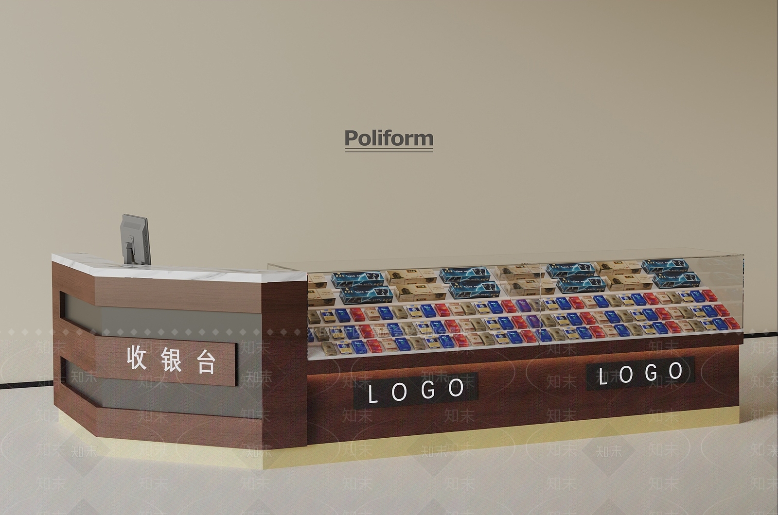 现代其他柜子SU模型下载【ID:1190365262】