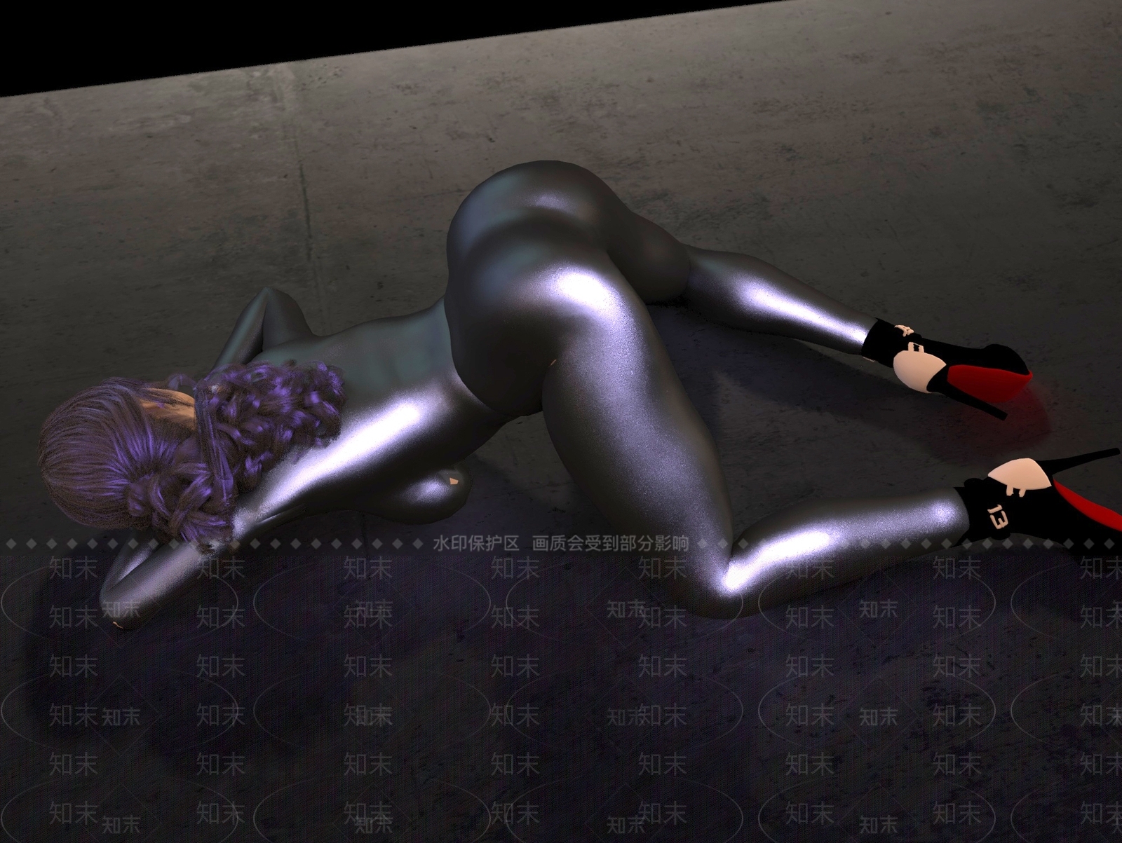 女人SU模型下载【ID:1190375093】