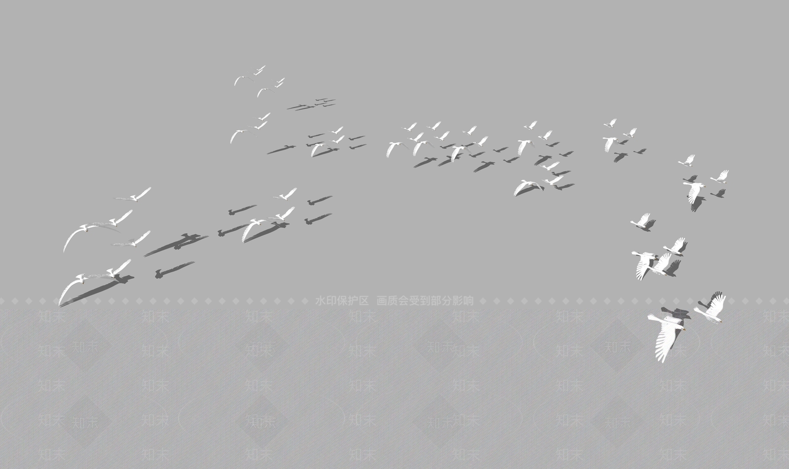 飞行动物SU模型下载【ID:1190377782】