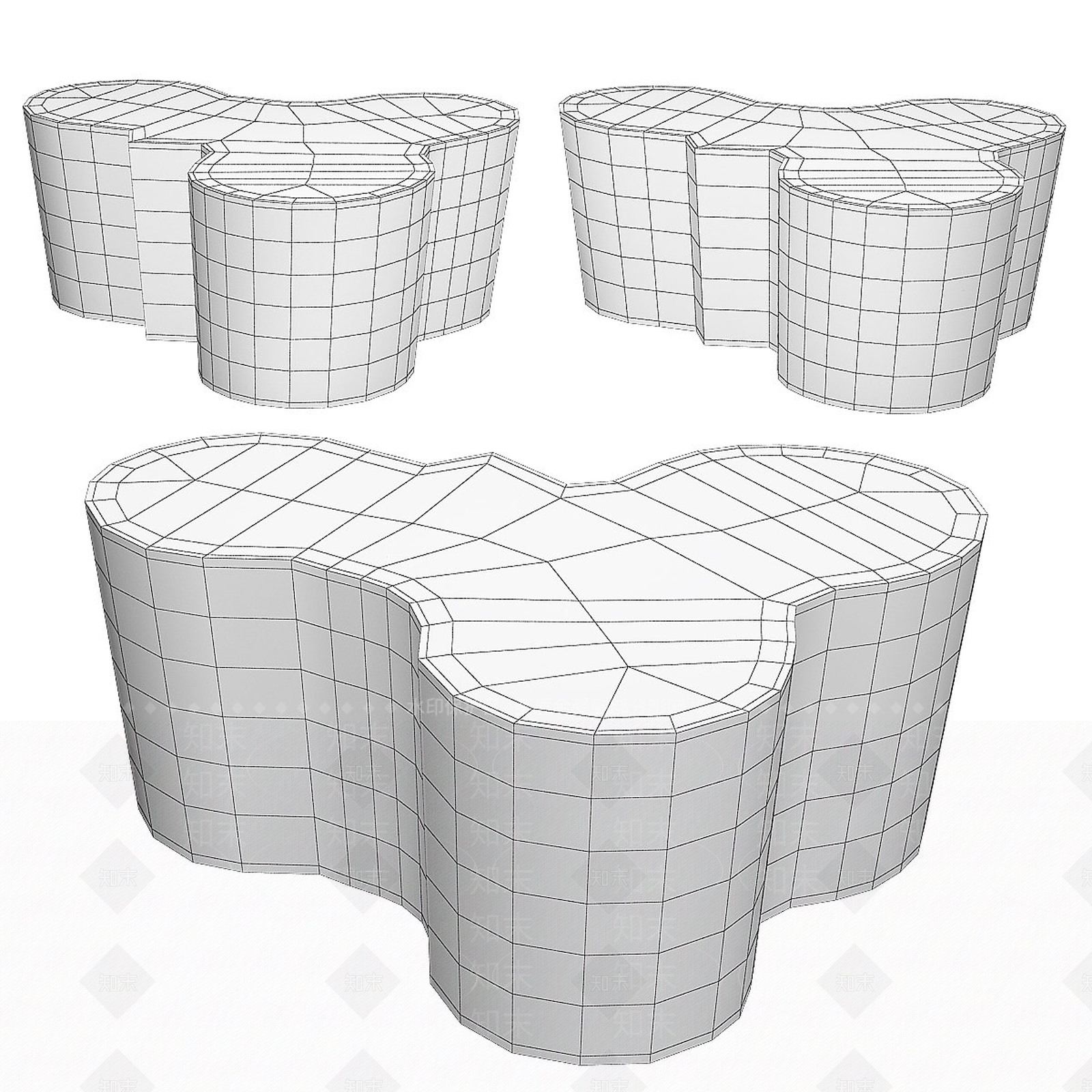 其他桌子3D模型下载【ID:1190385551】