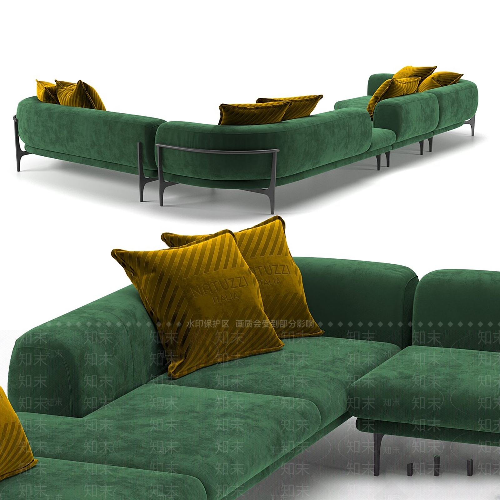 其他沙发3D模型下载【ID:1190401981】