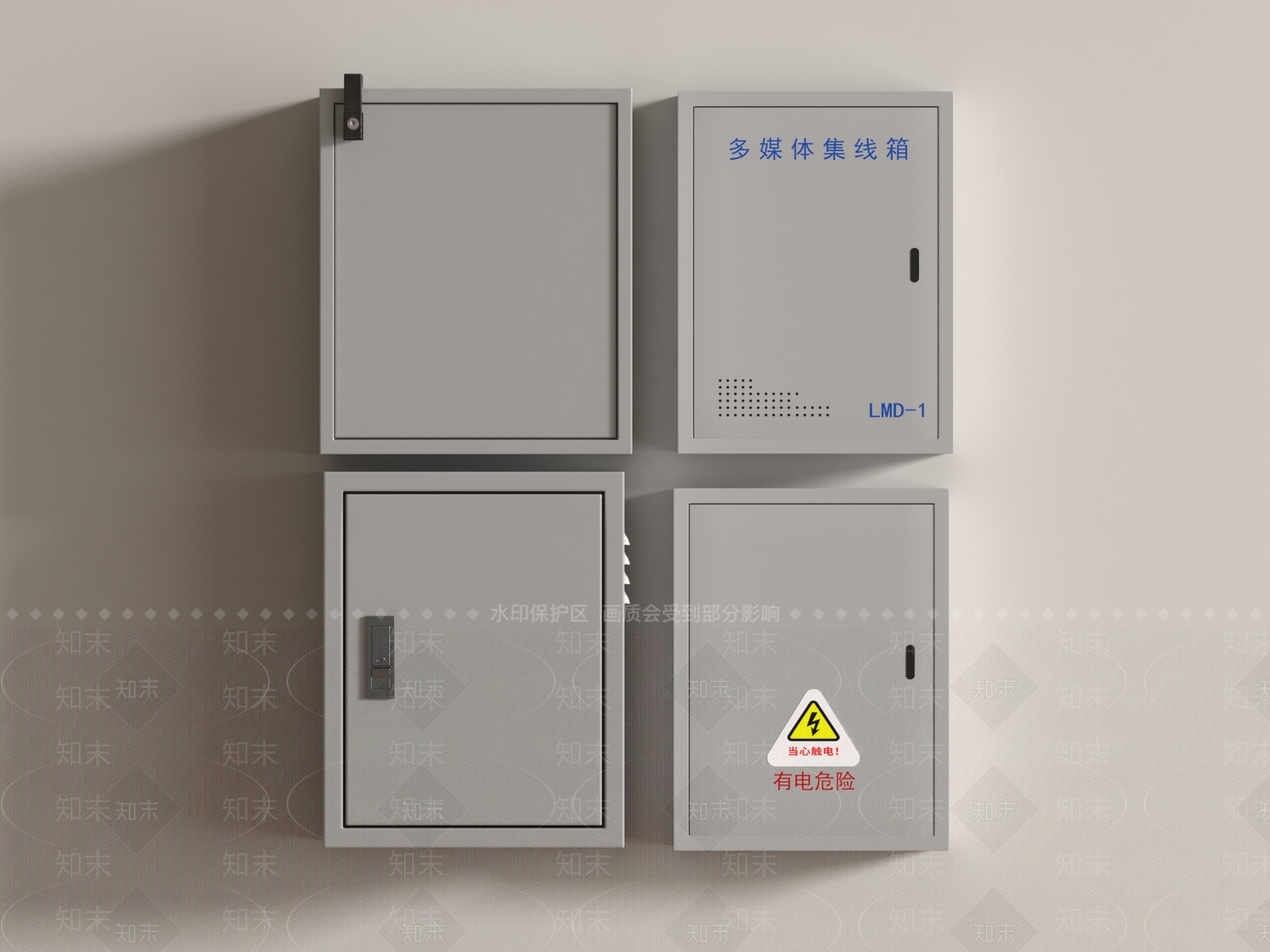 公用器材3D模型下载【ID:1190404160】