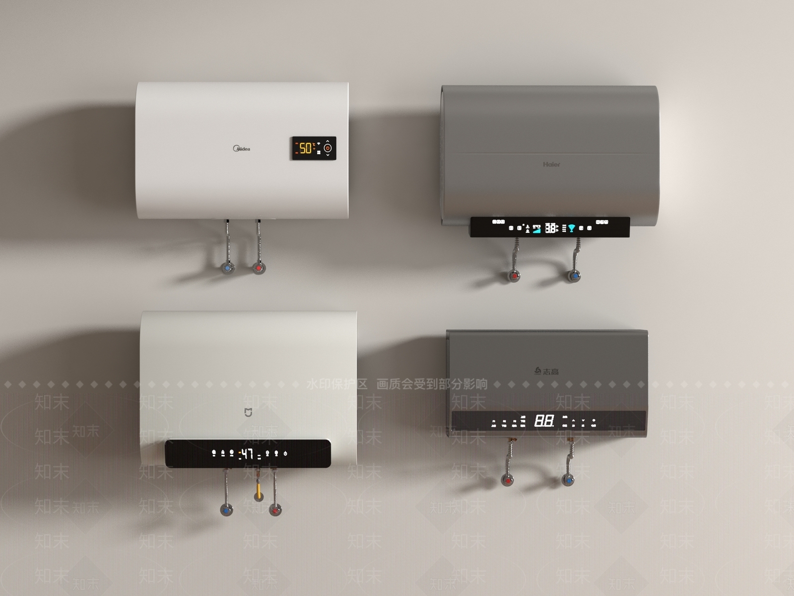 热水器SU模型下载【ID:1190406433】