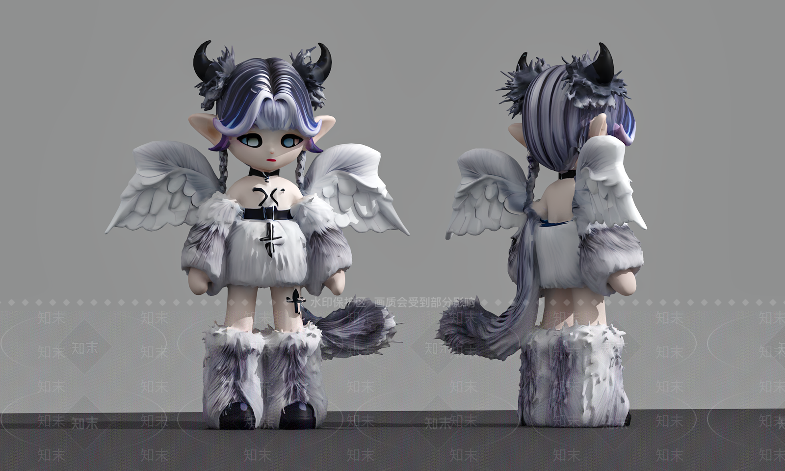 女人3D模型下载【ID:1190428397】