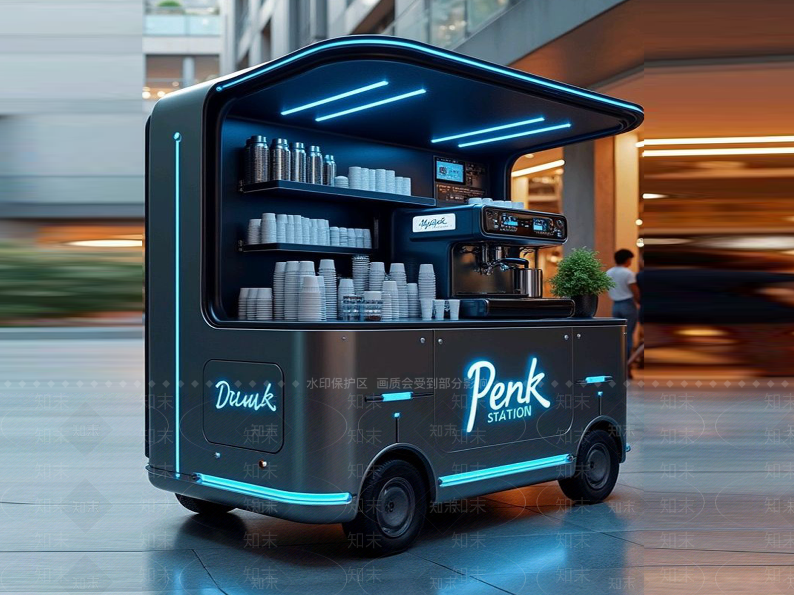 推车SU模型下载【ID:1190432324】