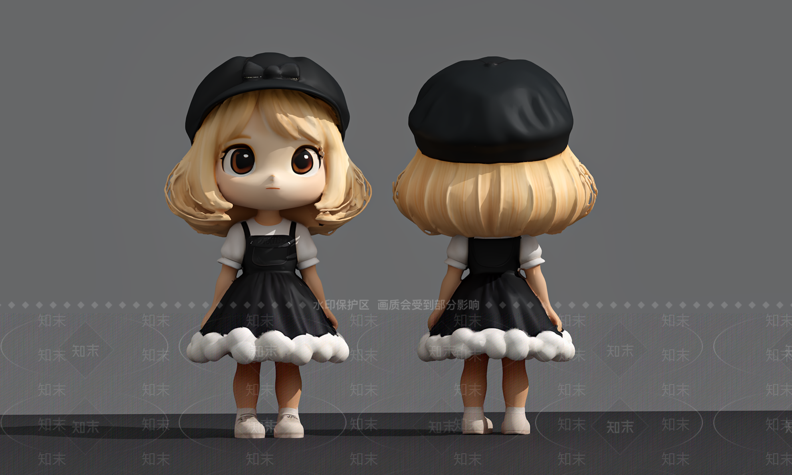 女人3D模型下载【ID:1190432720】