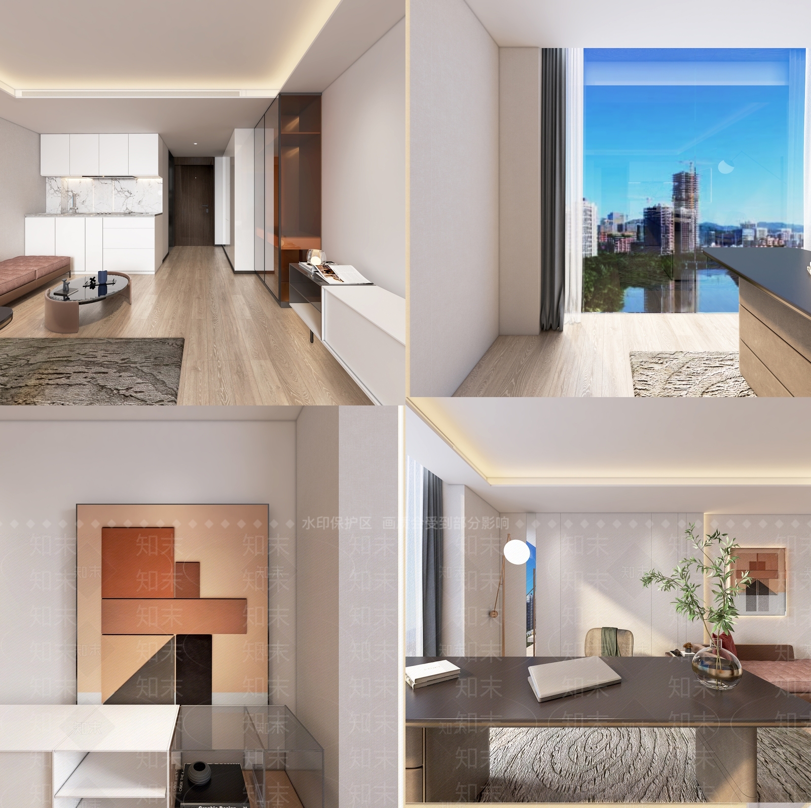 现代公寓3D模型下载【ID:1190441306】