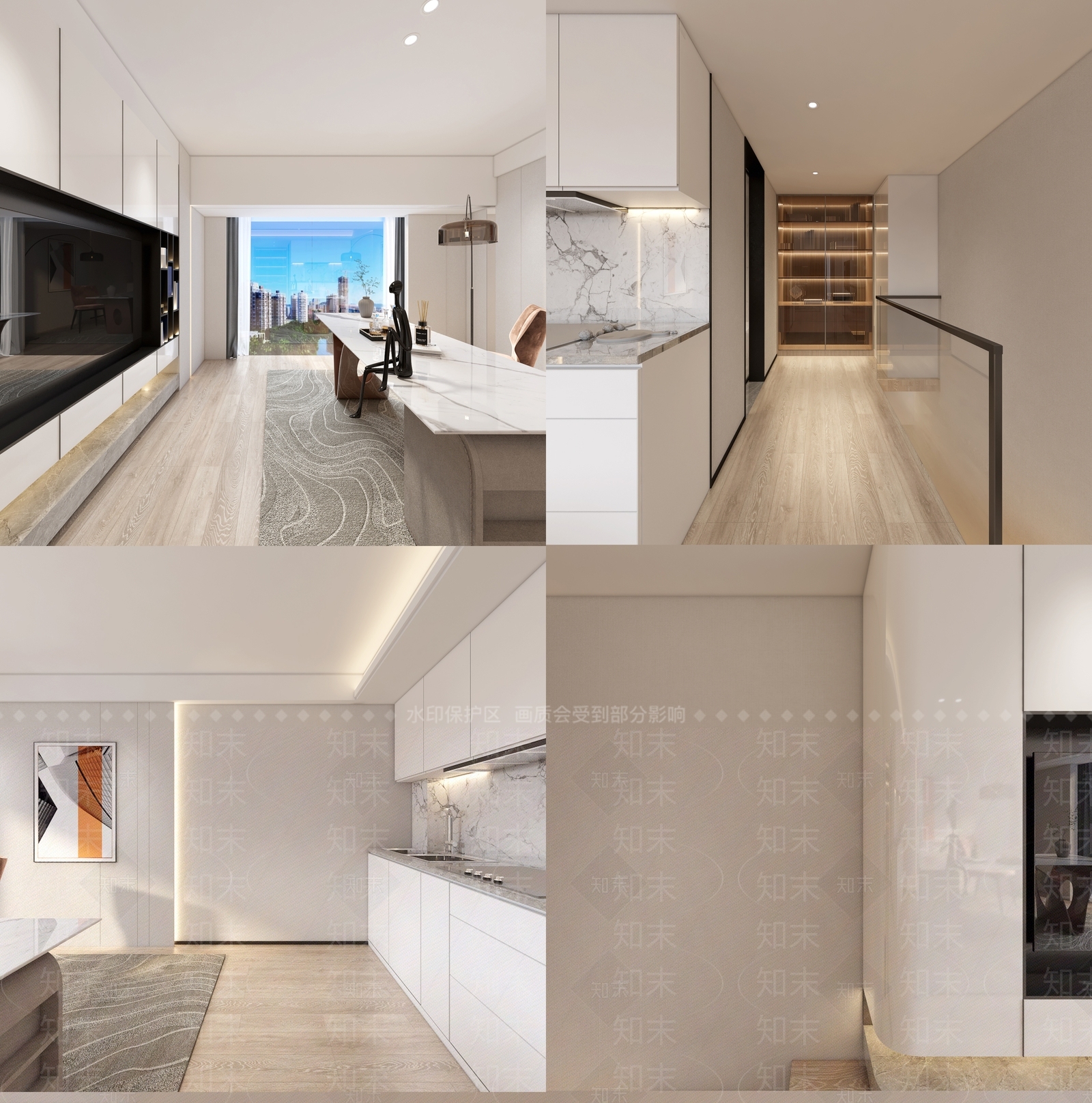 现代公寓3D模型下载【ID:1190441627】