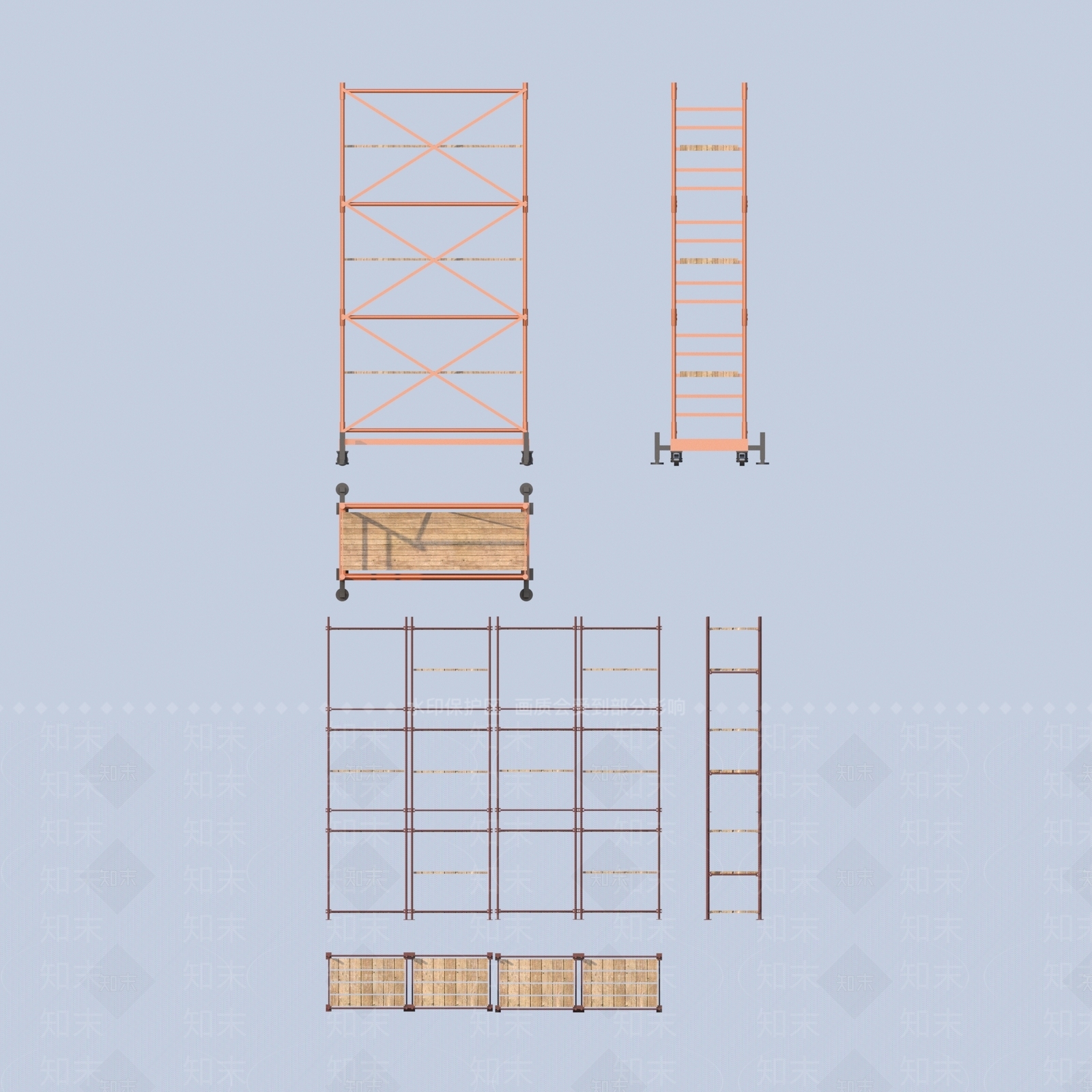 现代其他局部构件3D模型下载【ID:1190445767】