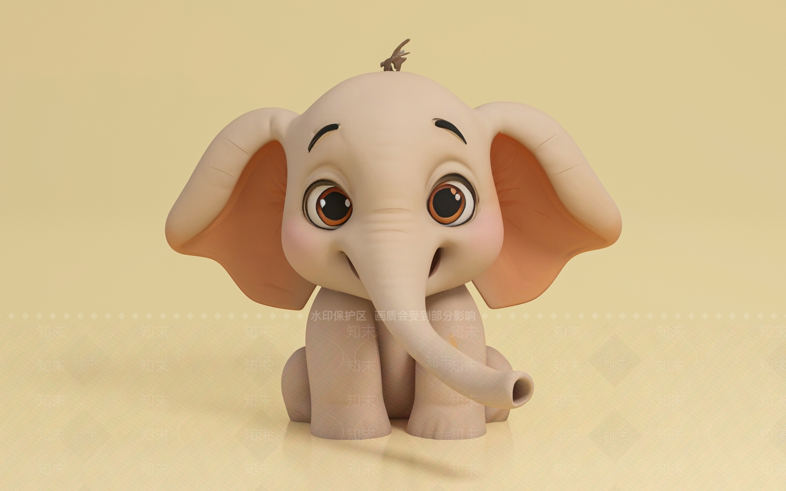 爬行类动物3D模型下载【ID:1190446818】