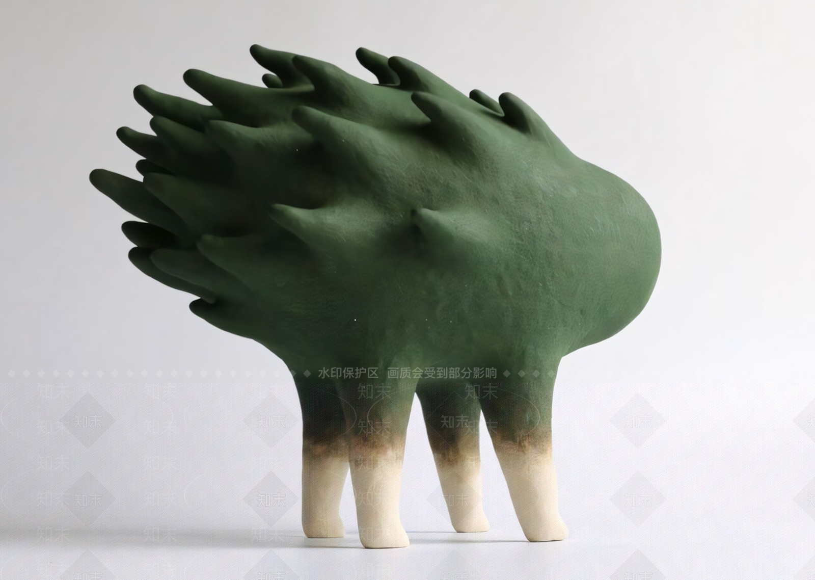 现代艺术装置3D模型下载【ID:1190451326】