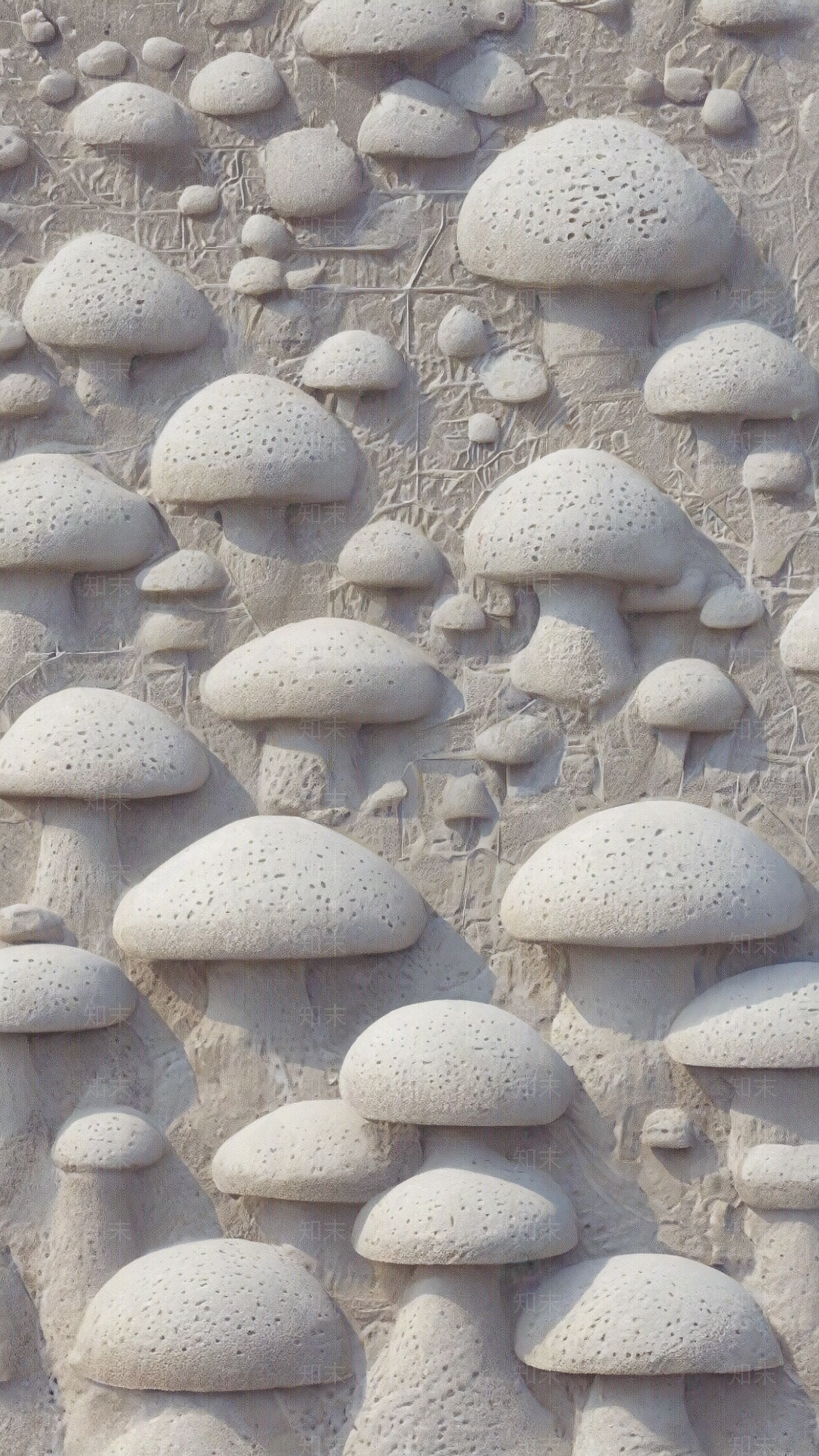 现代蘑菇石贴图下载【ID:1190451494】