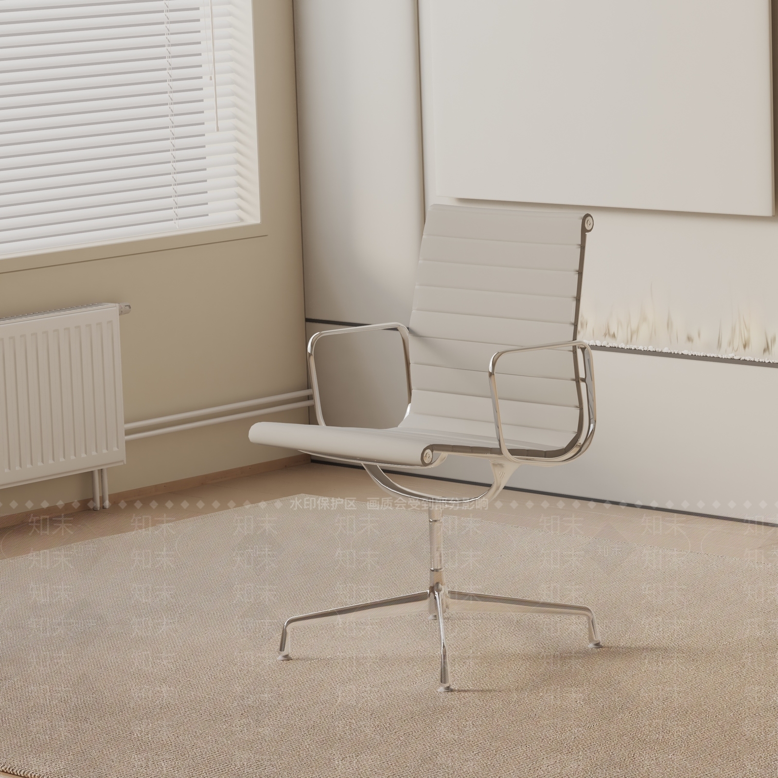 现代办公椅3D模型下载【ID:1190457852】