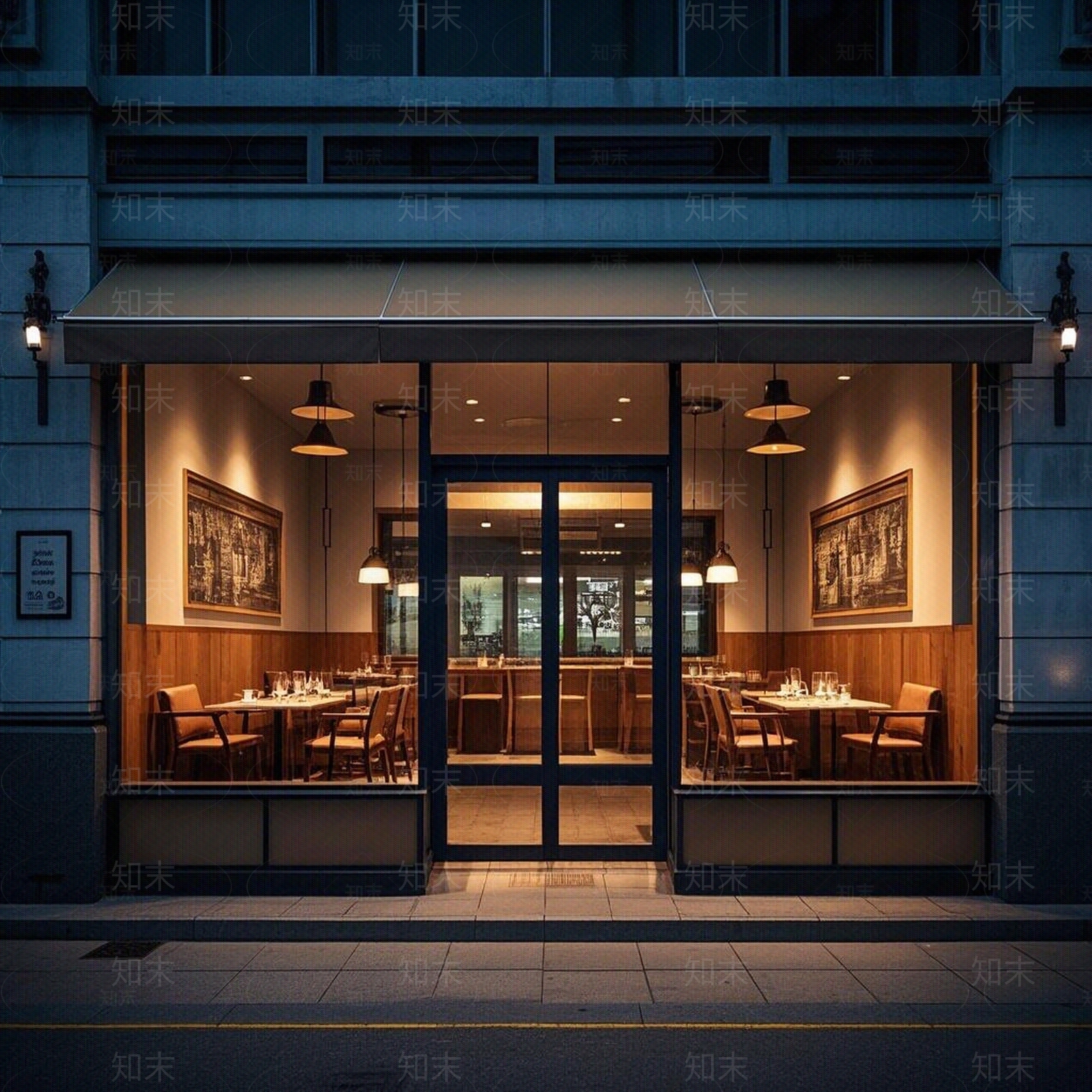 现代商铺贴图下载【ID:1190467644】