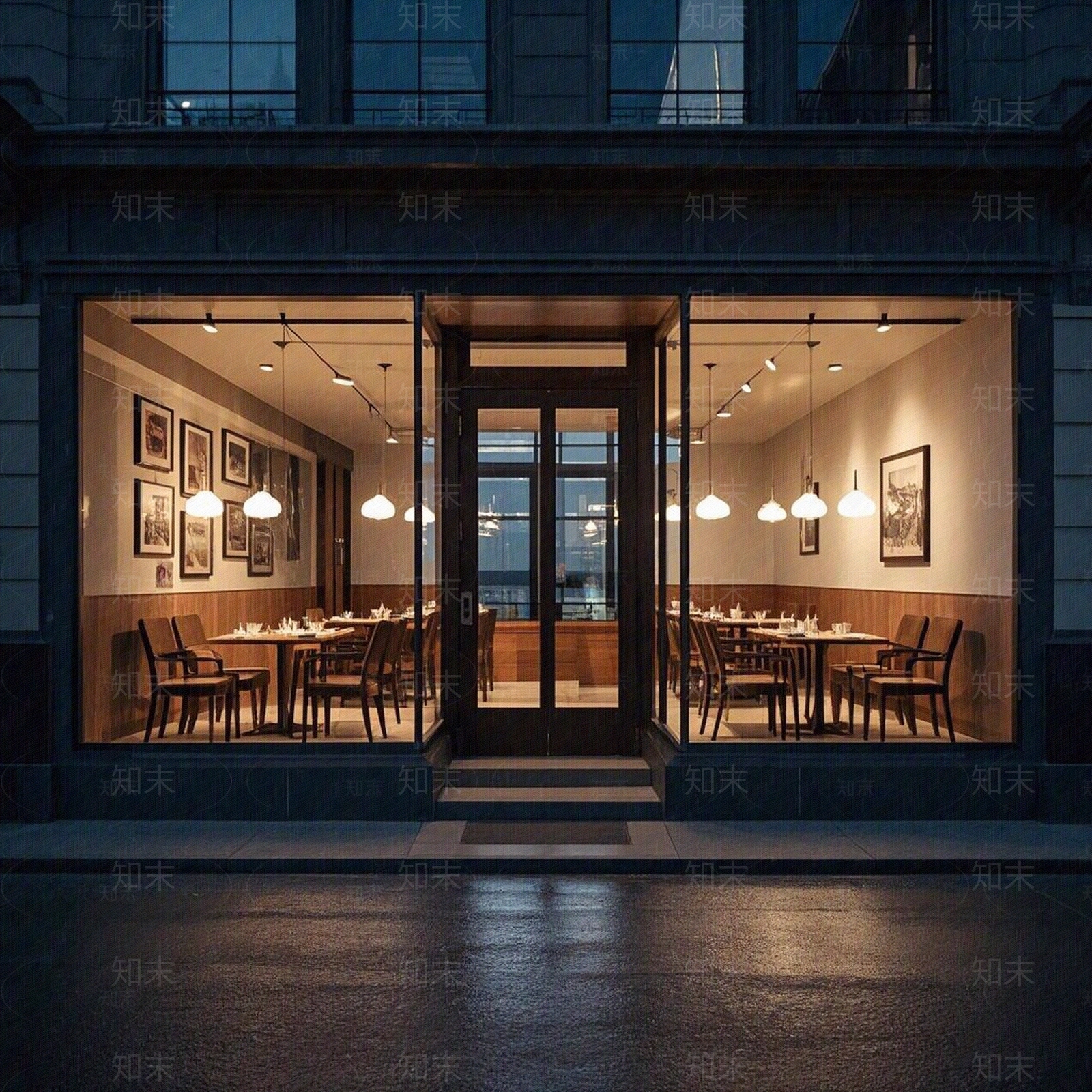 现代商铺贴图下载【ID:1190467773】