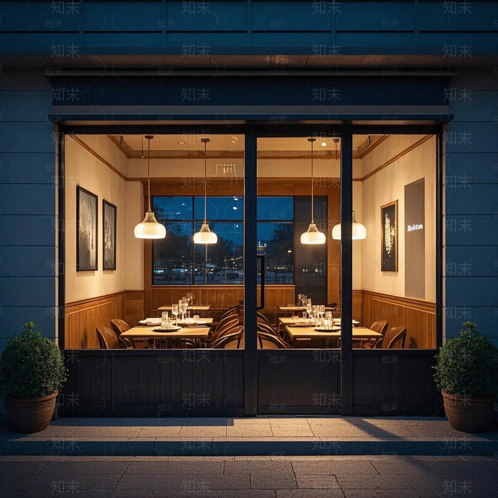 现代商铺贴图下载【ID:1190467931】