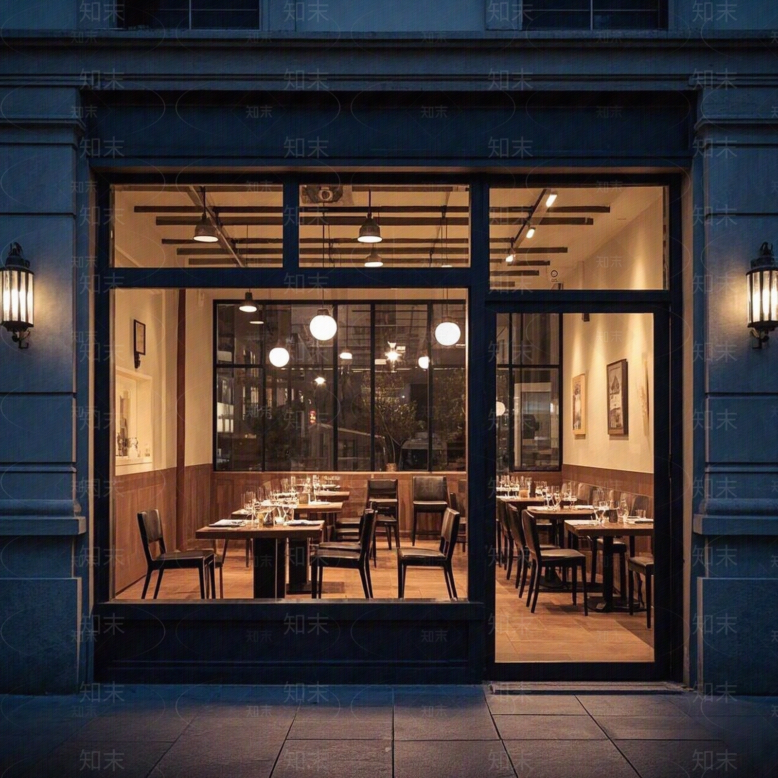 现代商铺贴图下载【ID:1190467905】