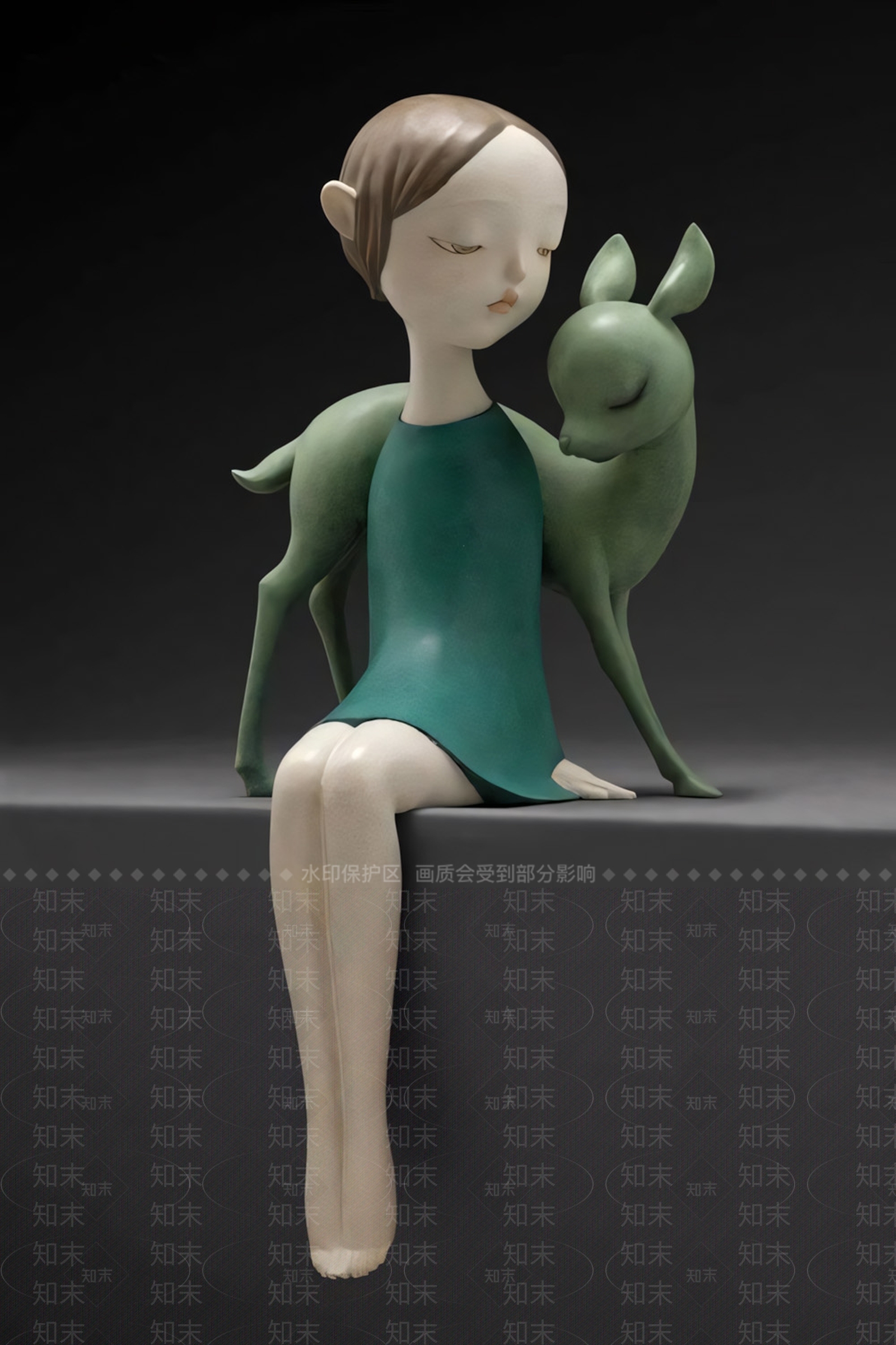 现代艺术装置3D模型下载【ID:1190469415】