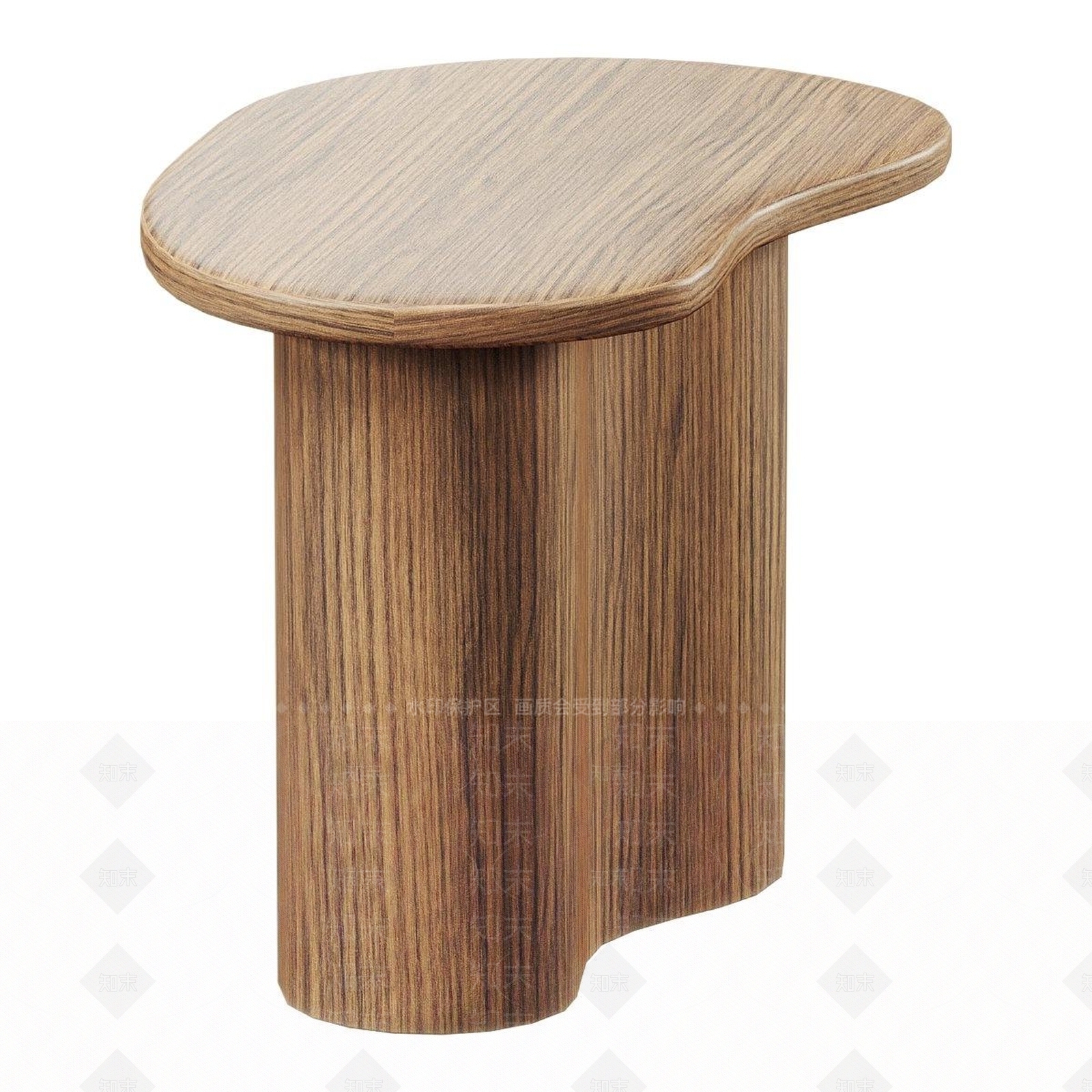 原木茶几3D模型下载【ID:1190470749】