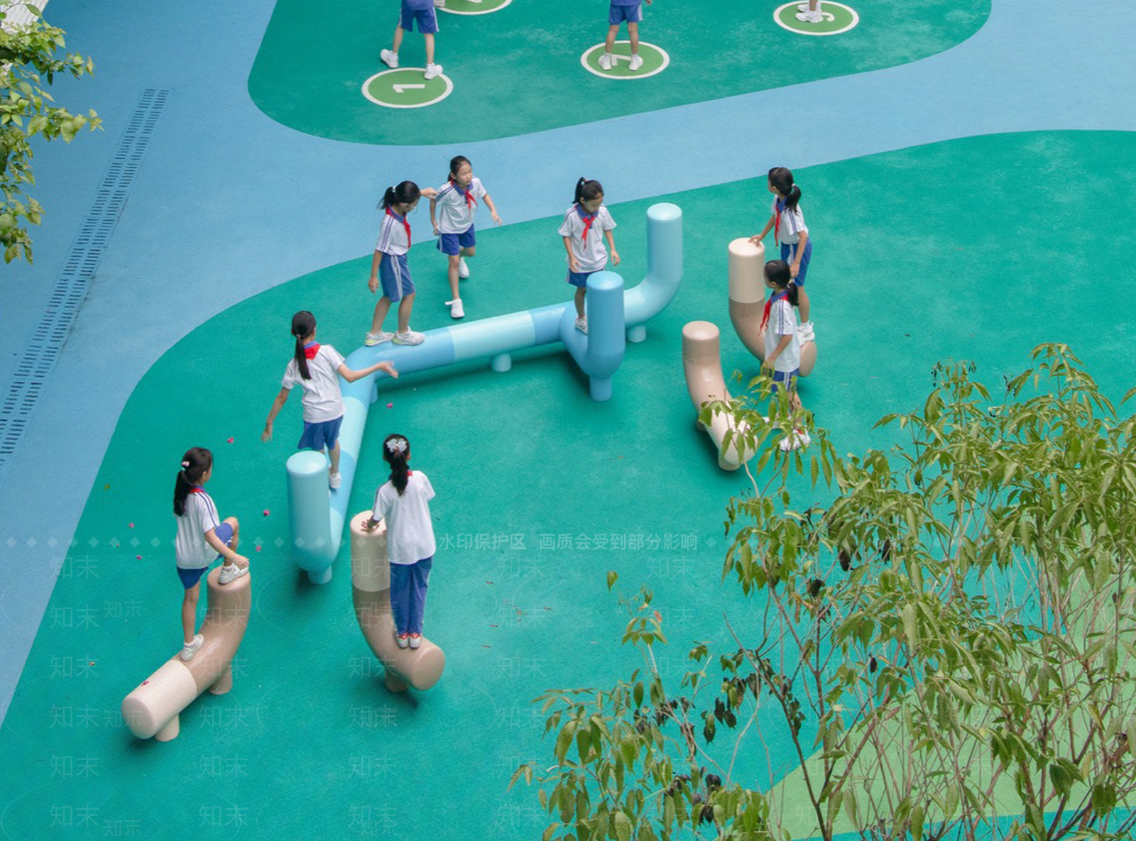 儿童器材组合SU模型下载【ID:1190477466】