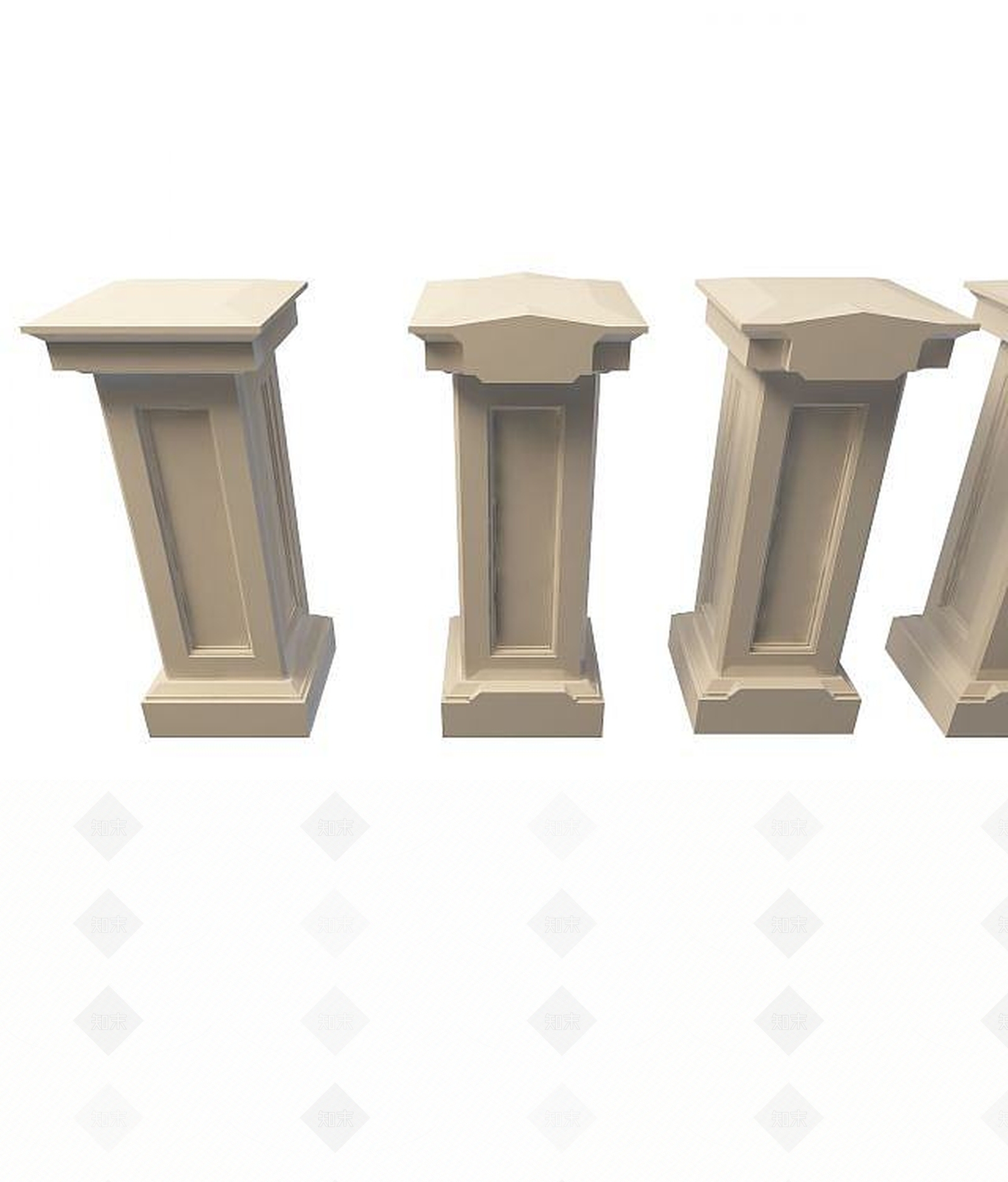 现代其他景观小品3D模型下载【ID:1200104466】