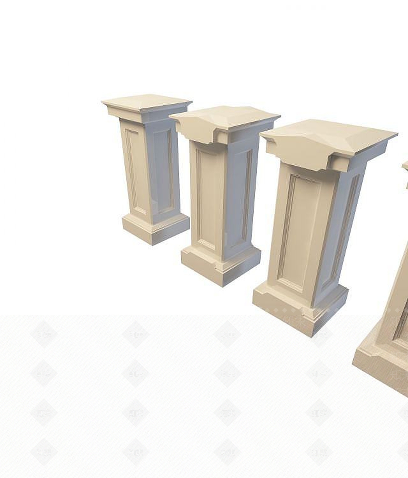 现代其他景观小品3D模型下载【ID:1200104466】
