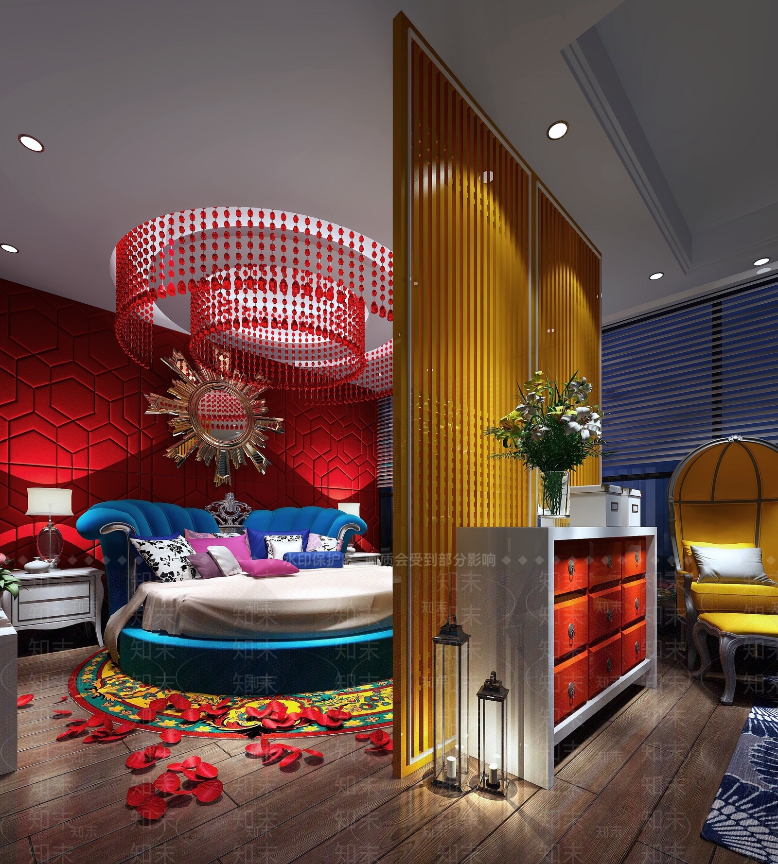 现代办公大厅3D模型下载【ID:1190480918】