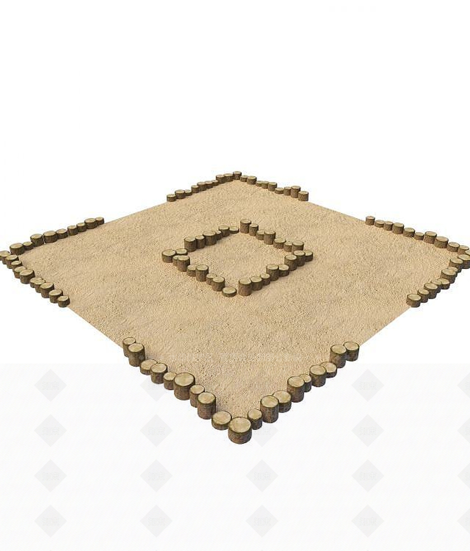 现代其他景观小品3D模型下载【ID:1190482245】