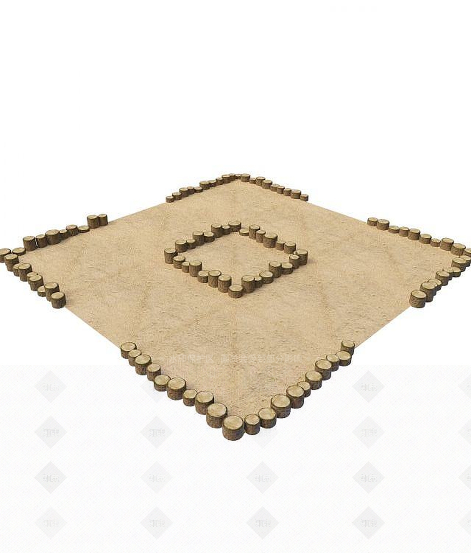 现代其他景观小品3D模型下载【ID:1190482245】