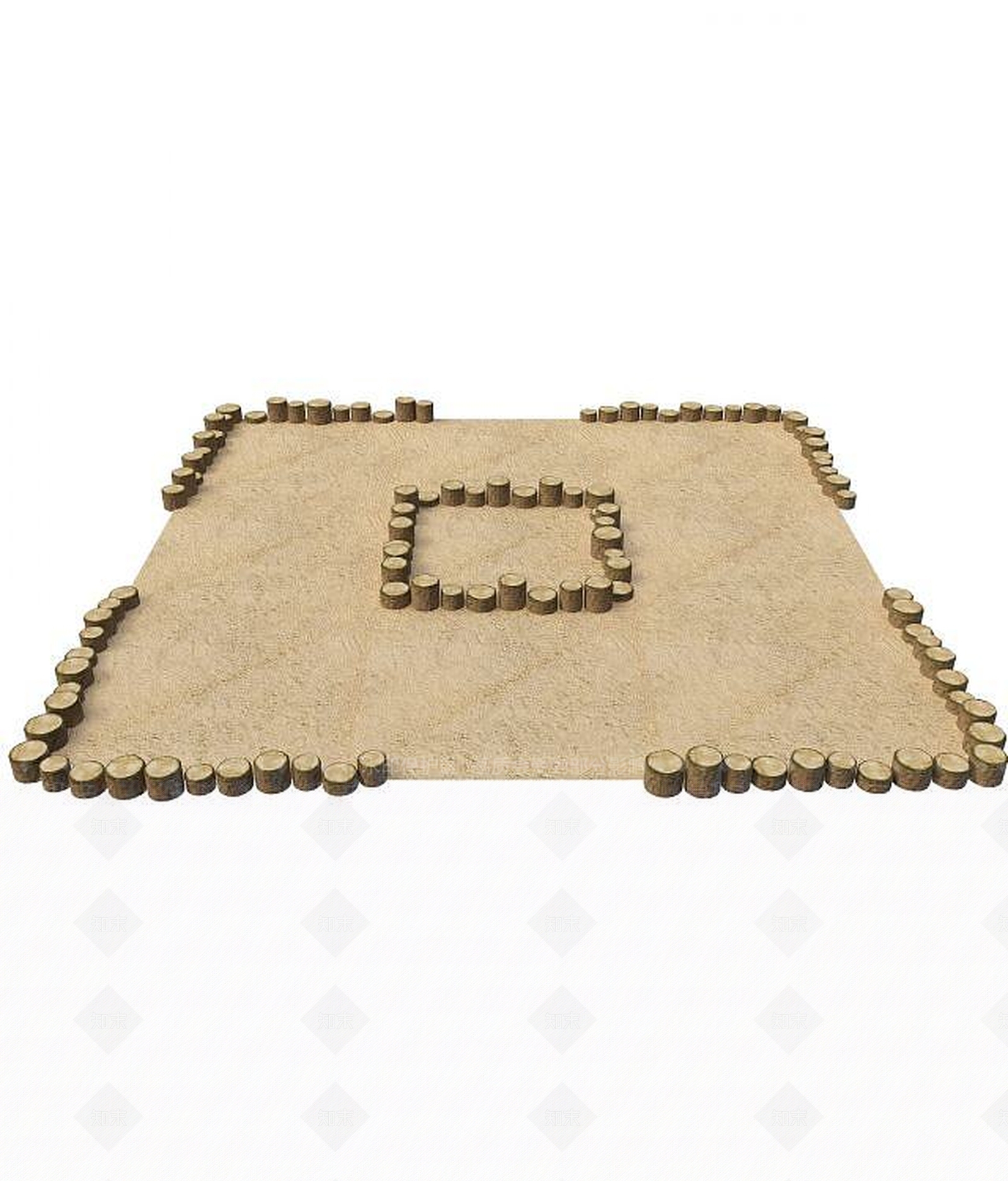 现代其他景观小品3D模型下载【ID:1190482245】