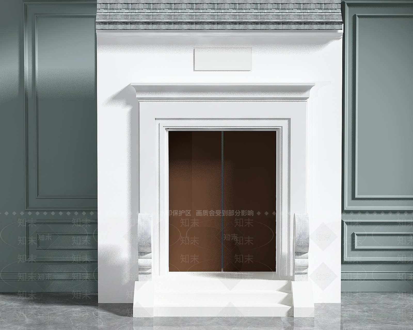 现代衣柜3D模型下载【ID:1190484641】