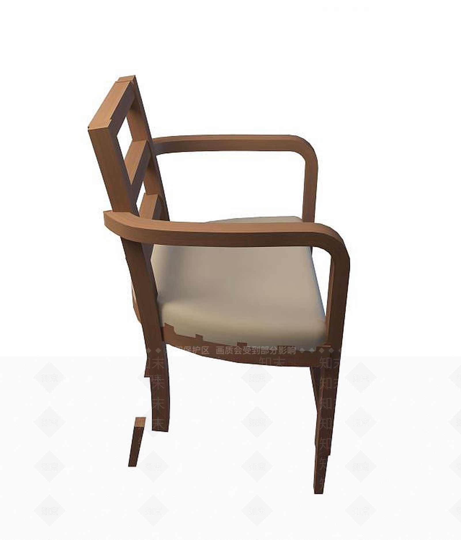 现代休闲椅3D模型下载【ID:1200104352】